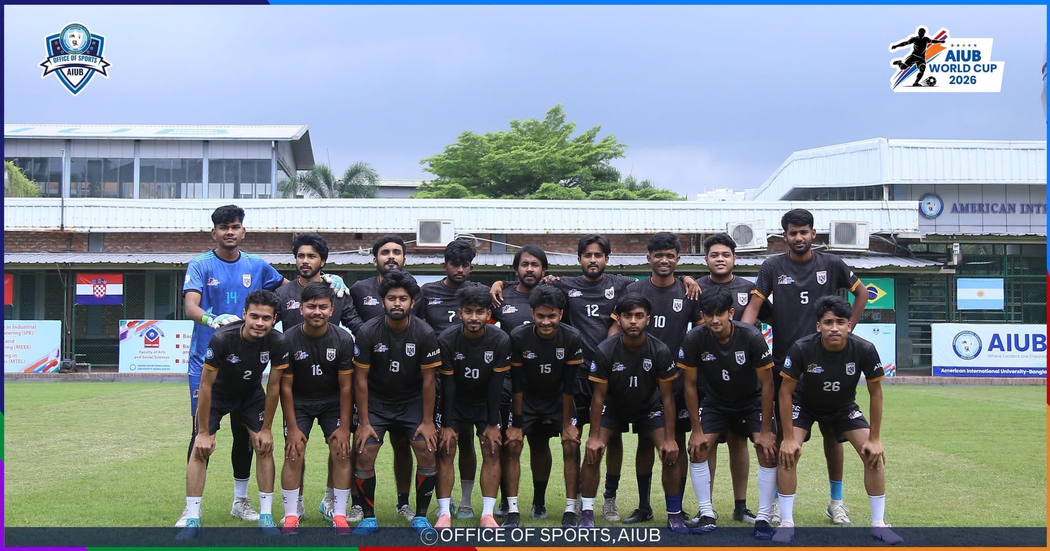 AIUB World Cup team