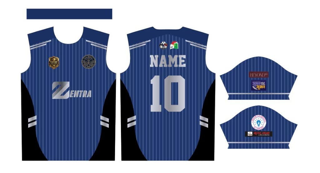 Classic Stripe — College Jersey — front view